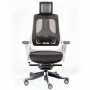 Крісло Special4You WAU CHARCOAL NETWORK WHITE (E5319)